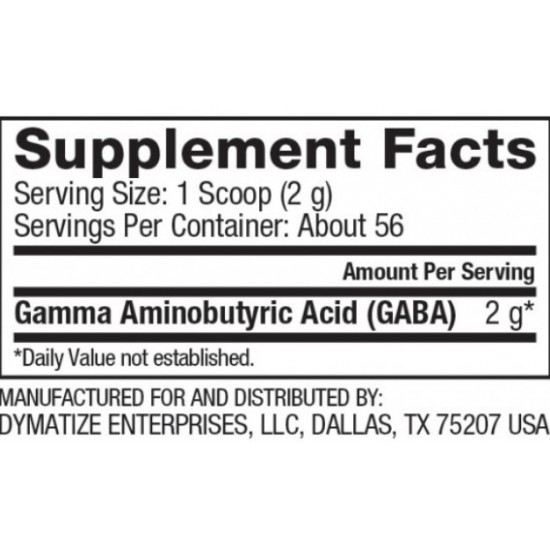 DYMATIZE GABA - 111 gr